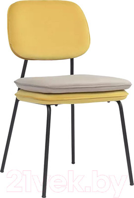 Стул Bergenson Bjorn Pea / BB0000617 (желтый/бежевый)