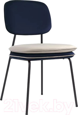 Стул Bergenson Bjorn Pea / BB0000691 (темно-синий/бежевый)