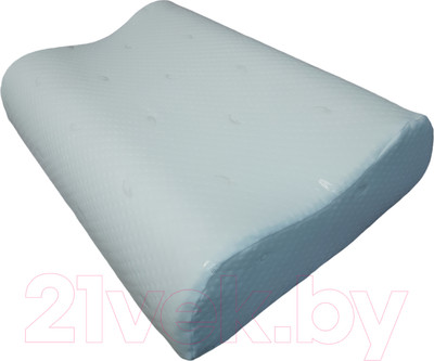 Ортопедическая подушка Белань Wave XL с эффектом памяти (60x39x12/14см)
