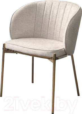 Стул M-City Diana / 629M05427 (Modica-40 бежевый/белый/золото)