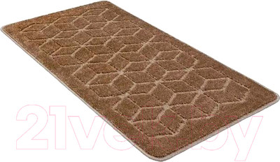 Коврик для ванной Shahintex РР 60x100-002 (кофе с молоком)