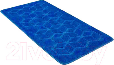 Коврик для ванной Shahintex РР 60x100-002 (синий)