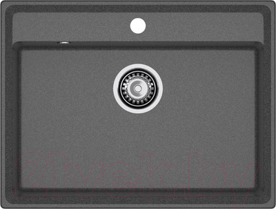 Мойка кухонная GranFest GF-LV-660 (графит)
