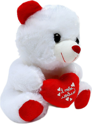 Мягкая игрушка Milo Toys Я тебя люблю. Мишка с сердечком / 1216955