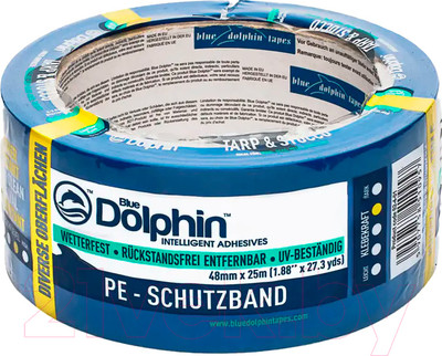 Лента малярная Blue Dolphin 0.048x50м (голубой)