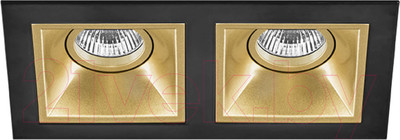 Комплект точечных светильников Lightstar Domino Quadro D5270303