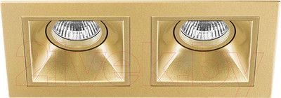 Комплект точечных светильников Lightstar Domino Quadro D5230303