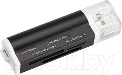 Картридер Buro BU-CR-3101 (черный)