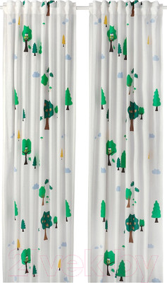 Комплект штор Ikea Бруммиг 505.325.10