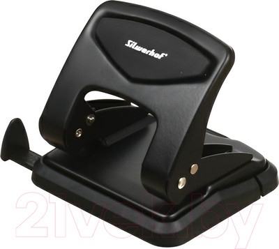 Дырокол Silwerhof Vis (черный)