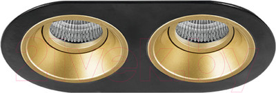 Комплект точечных светильников Lightstar Domino Round D6570303