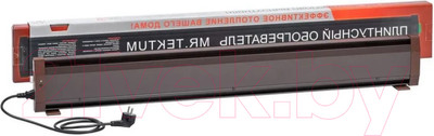 Теплый плинтус электрический Mr.Tektum Smart Line 1.1м левый (коричневый)