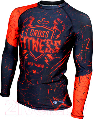 Лонгслив для единоборств RuscoSport Cross Fitnes для MMA XS
