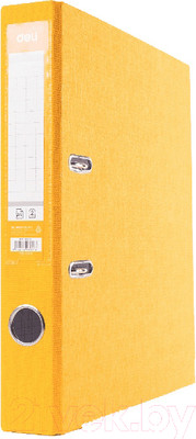 Папка-регистратор Deli F819-YL (желтый)