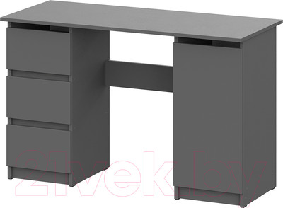 Письменный стол Mio Tesoro Денвер 1.2м (графит серый)