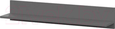 Полка Mio Tesoro Денвер навесная (графит серый)