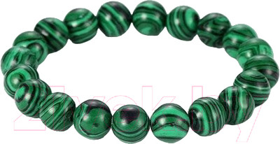 Браслет Wolves Элитный Малахит 40644 (р.16)
