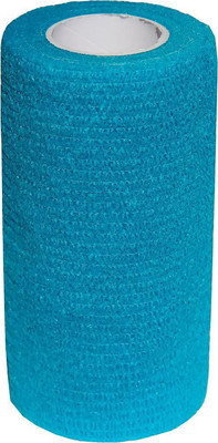 Бинт для животных Valta Care Premium самофикс. c горьким вкусом 10x450см / VLC176922 (голубой)