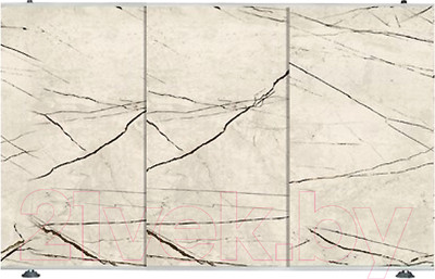 Экран для ванны Comfort Alumin Group Арктика 3D 73x50 (торцевой)
