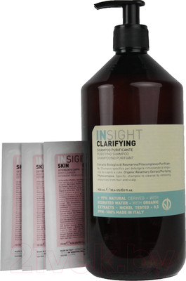 Набор косметики для волос Insight Clarifying Шампунь+Шампунь-кондиционер (900мл+3шт)