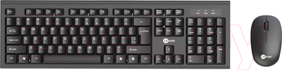 Комплект клавиатура и мышь Lecoo KW200