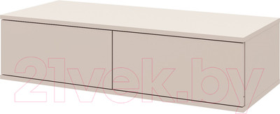 Тумба Stolline Лаура 2 ящика / 464.15 (кашемир серый)