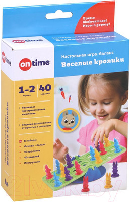 Настольная игра On Time Веселые кролики / 45085