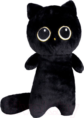 Мягкая игрушка Sima-Land Кот / 9689605 (черный)