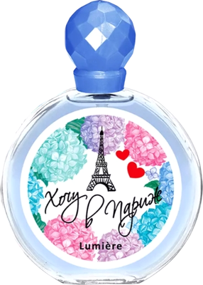 Туалетная вода Delta Parfum Хочу в Париж Lumiere (100мл)
