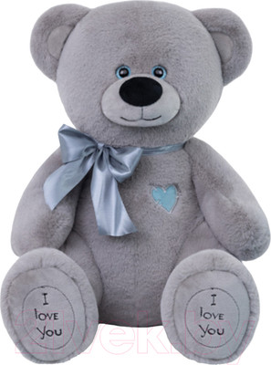 Мягкая игрушка Kult of toys Медведь Фил / 10200785 (серый)