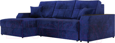 Диван угловой Stolline Лас-Вегас 08 левый (синий)