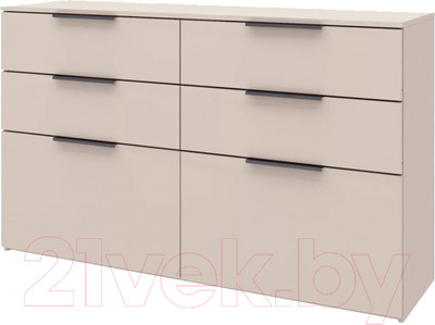 Комод Stolline Лаура 464.17 (кашемир серый)