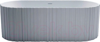 Ванна из искусственного камня Abber Stein AS9653 (белый матовый)