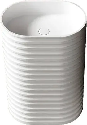 Умывальник Abber Stein AS2550-H (белый матовый)