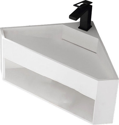 Тумба с умывальником Abber Stein AS2653 (белый матовый)