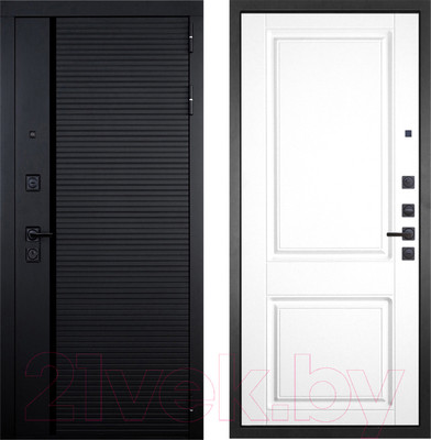 Входная дверь ГРАНИТ Пиано 35 (96x207, правая)