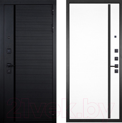 Входная дверь ГРАНИТ Пиано 53 (96x207, правая)