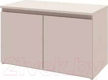 Тумба в прихожую Stolline Лаура 464.12 (кашемир серый)