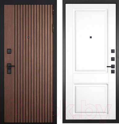 Входная дверь ГРАНИТ Шторм 35 (86x205, правая)