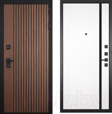 Входная дверь ГРАНИТ Шторм 53 (96x207, правая)