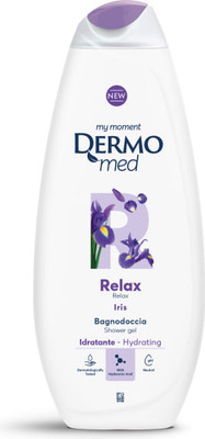 Гель для душа Dermomed Relax с ирисом (450мл)