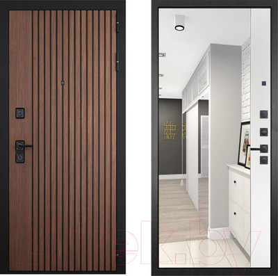 Входная дверь ГРАНИТ Шторм 75 (86x205, правая)