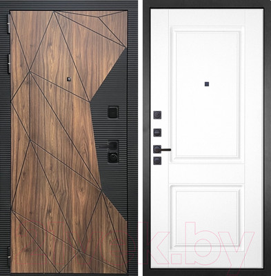 Входная дверь ГРАНИТ Континент 35 (96x207, левая)