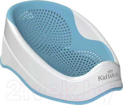 Горка для купания Kidwick Дельфин / KW290200 (белый/темно-голубой)