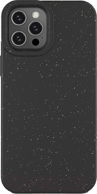 Чехол-накладка Case Recycle для iPhone 12 Pro (черный матовый)