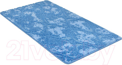 Коврик для ванной Shahintex Vintage SH V002 60x100 (синий)