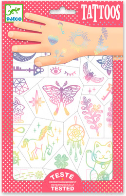 Набор временных татуировок Djeco Украшения бабочки / 09596