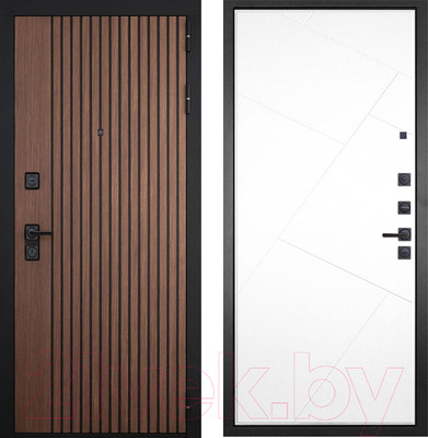 Входная дверь ГРАНИТ Шторм 29 (96x207, правая)