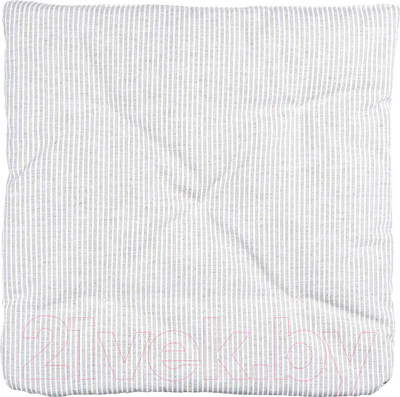 Подушка на стул Rusdecor Льняная в полоску