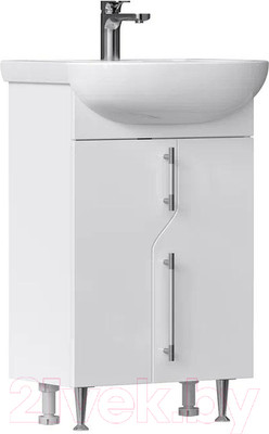 Тумба под умывальник Volna Bruno 50.2D Рива (напольная)